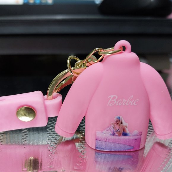 Barbie Nice Outfit Keychain or Handbag Charm Accessory 2 Colors to Choose - Picture 7 of 10